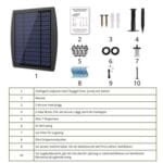 Bevattningssystem soldrivet BEV-100-10060 från Turn Green