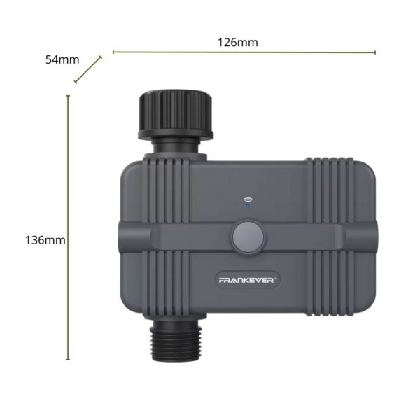 Bevattningstimer | Bevattningsdator | Wifi | 3/4" | BEV-100-10062 med Turn Green