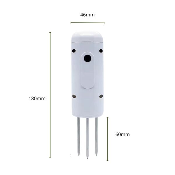 Jordmätare | Fuktsensor | Temperatursensor | Zigbee BEV-100-10063 med Turn Green