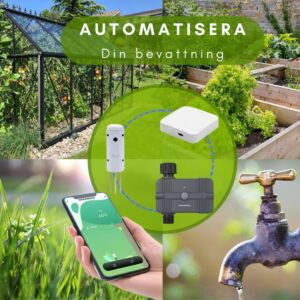 Bevattningspaket | Jordsensor | Vattentimer | Gateway | Smart Life med Turn Green